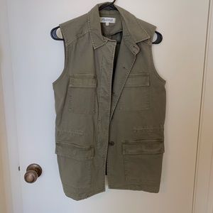 Women’s Madewell Green Utility Vest XS